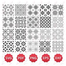 Vinyl Tiles Cricut Svg Bundle Kitchen