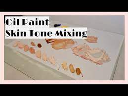 Mix Skin Tones Oil Painting Tutorial