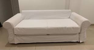 Ikea Backabro 3 Seat Sofa Bed White