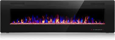 Crzoe 50 Inch Electric Fireplace In