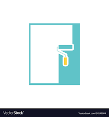 Wall Painting Icon Royalty Free Vector