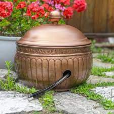 La Jolla Hose Pot With Lid Copper