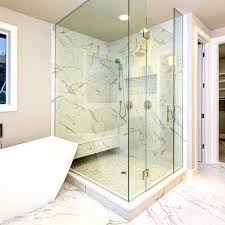 Mounted Bathroom Shower Glass Partition