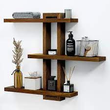 Variable Floating Shelves Wood Set