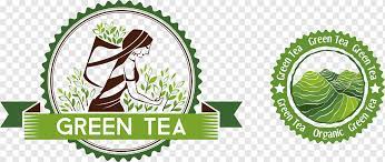 Tea Icon Alpine Green Tea Label Logo