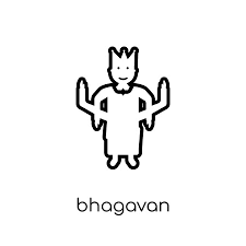 Linear Vector Bhagavan Icon