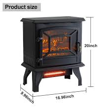 Electric Fireplace Stove Heater