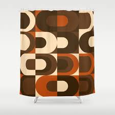 Brown Shower Curtain