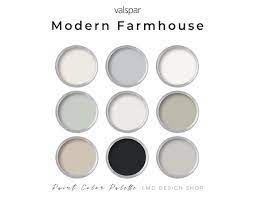 Modern Farmhouse Valspar Paint Palette