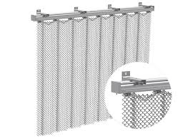 Flexible Mesh Curtain Has Anti