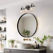 Modern Black Bathroom Vanity Light