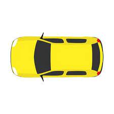 Car Top View Vector Art Icons And
