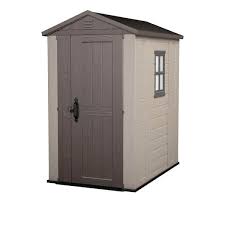 Keter 4 X6 Factor Outdoor Storage Shed Brown