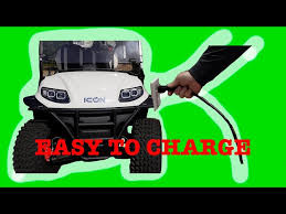 How To Charge A Icon Ev Golf Cart
