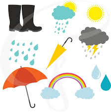 Rainy Day Clipart Weather Digital