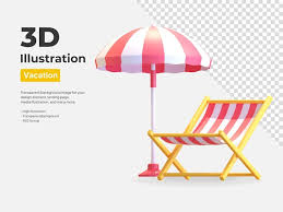 Umbrella Icon 3d Ilration