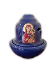Greek Orthodox Ceramic Candle Cup