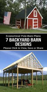 7 Little Pole Barn Designs Seven
