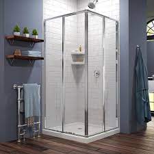 Framed Corner Sliding Shower Enclosure