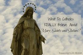 Mary Saints And Statues