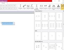 How To Create A Matrix In Word