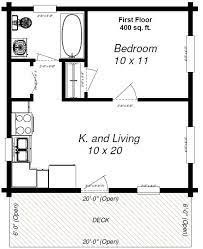 Maverick Plan 400 Sq Ft Small House