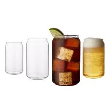 Premium Borosilicate Can Shaped Glasses