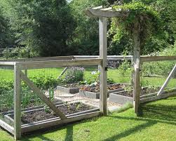 Rustic Garden Fence