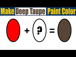 How To Make Deep Taupe Paint Color