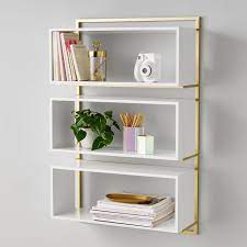 Modern Wall Bookcase Pottery Barn Teen