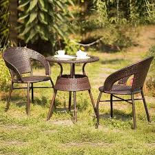 Pvc Rattan Cane Outdoor Furniture For