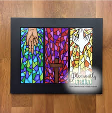 Holy Trinity Stained Glass Digital