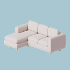 Free Psd 3d Icon Of Furniture With Sofa