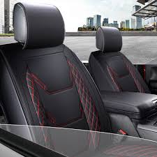 Car Front Seat Cover Pu Leather For