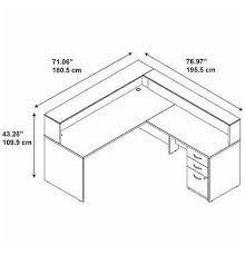 Reception Desk Dimensions