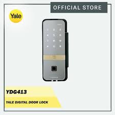 Yale Ydg413 Biometrics Glass Door Lock