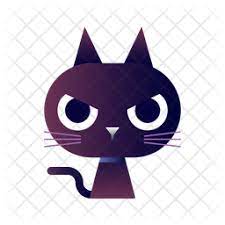 Black Cat Icons Free In Svg Png Ico