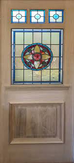 32 X 80 Stained Glass Front Door