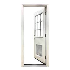 Clear Fiberglass Prehung Front Door