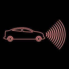 Neon Car Radio Signals Sensor Smart