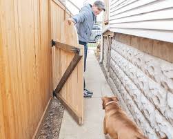 Diy Outdoor Gate Yellow Brick Home