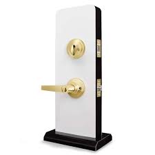 Premier Lock Polished Brass Entry Door Lever Combo Lockset With Deadbolt And 4 Sc1 Keys Keyed Alike 2 Pack Led02c 2