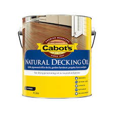 Cabot S Natural Decking Oil Natural 4l