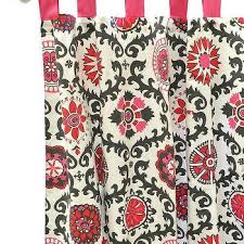 Fl Motif Curtain Panels S