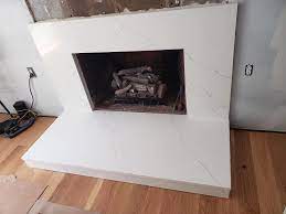 Quartz Fireplace Surround Countertop