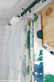Diy Shower Curtain And Cornice Board