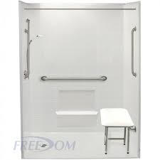 60 X 31 Accessible Showers Left