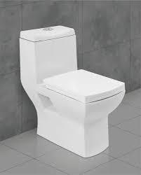 Syon Cera White One Pice Toilet Seat