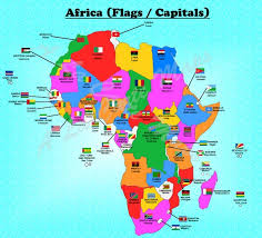 Digital Map Of All African Countries