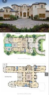 Floor Plan Of Mini Mansion For Building